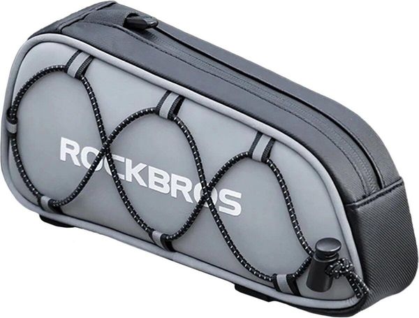 Torba na rurę górną ROCKBROS (0,9 l). Szare torebki klasyczne damskie ROCKBROS, bez wzorów, z materiału, bez dodatków. Za 99.60 zł.