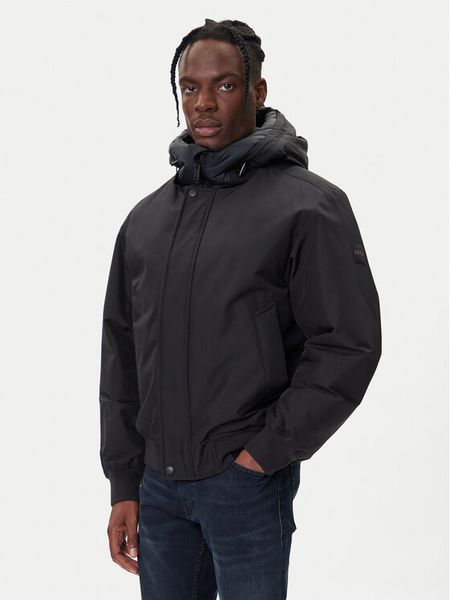 BOSS Kurtka zimowa Osis1 50547099 Czarny Relaxed Fit. Czarne kurtki męskie Boss, na zimę, m, bez wzorów, z syntetyku, bez kaptura. Za 1,389.00 zł.