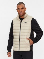Calvin Klein Kamizelka K10K108292 Beżowy Regular Fit. Brązowe kamizelki męskie CALVIN KLEIN, m, z syntetyku. Za 519.99 zł.