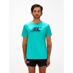 Koszulka męska z maksymalną wentylacją do biegania ZIPRUN. Zielone t-shirty sportowe męskie BODYCROSS, m, z materiału, bez ramiączek, do biegania. Za 322.99 zł.
