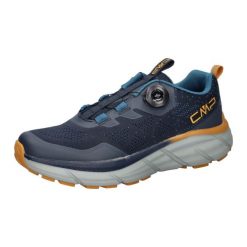 Buty turystyczne niskie CMP Rahmsy FitGo. Niebieskie buty trekkingowe męskie CMP, z gumy, bez zapięcia, trekkingowe. Za 344.90 zł.