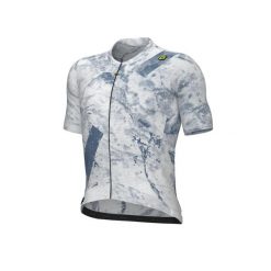 Koszulka rowerowa męska Alé Cycling PR-E Marble. Niebieskie t-shirty sportowe męskie ALÉ CYCLING, m, bez ramiączek, rowerowe. Za 518.50 zł.