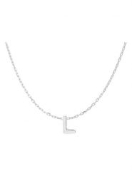 Luxenter Srebrny naszyjnik z elementem ozdobnym rozmiar: onesize. Szare naszyjniki damskie Luxenter, srebrne. Za 152.26 zł.