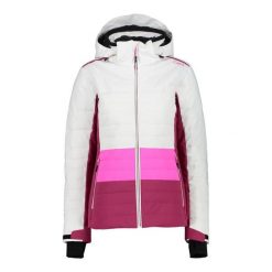Damska kurtka narciarska softshell CMP. Białe kurtki narciarskie i snowboardowe damskie CMP, bez wzorów, z softshellu, bez kaptura, narciarskie. Za 733.90 zł.