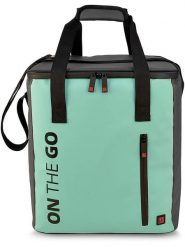 IRIS Barcelona Torba chłodząca "On the go" w kolorze miętowym - 34 x 35,5 x 26 cm rozmiar: onesize. Niebieskie torebki klasyczne damskie IRIS Barcelona, bez wzorów, z materiału, bez dodatków. Za 160.95 zł.