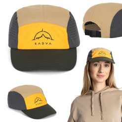 Czapka z daszkiem KADVA Hiker Cap. Niebieskie czapki z daszkiem damskie KADVA, bez wzorów. Za 79.99 zł.