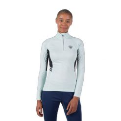 Bielizna termoaktywna damska z zamkiem błyskawicznym 1/2 Rossignol Poursuite. Czarna bielizna termoaktywna damska Rossignol, l, bez wzorów, z tkaniny. Za 515.00 zł.