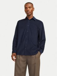 Jack & Jones Koszula Cregent 12260725 Granatowy Comfort Fit. Niebieskie koszule męskie Jack & Jones, m, bez wzorów, z bawełny, bez kołnierzyka, bez ramiączek. Za 179.99 zł.