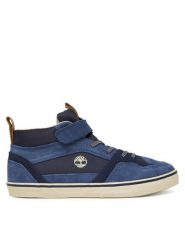 Timberland Sneakersy Sone Jump TB0A27ZXEP31 Niebieski. Niebieskie buty sportowe chłopięce Timberland, ze skóry, bez zapięcia. Za 249.99 zł.