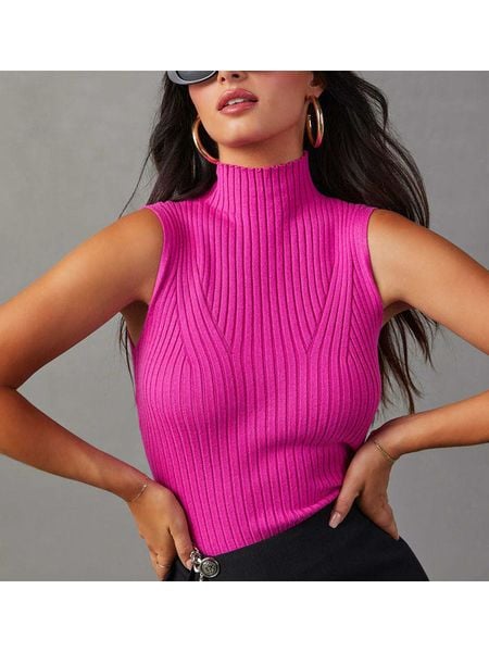 Milan Kiss Top w kolorze różowym rozmiar: M. Różowe topy damskie Milan Kiss, m, bez wzorów, bez kołnierzyka. Za 169.95 zł.