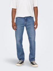 Only & Sons Jeansy Edge 22024939 Niebieski Loose Fit. Niebieskie jeansy męskie Only & Sons. Za 129.99 zł.