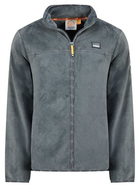 Geographical Norway Kurtka polarowa "Timple" w kolorze szarym rozmiar: XXL. Szare kurtki męskie Geographical Norway, xxl, bez wzorów, z polaru, bez kaptura. Za 100.28 zł.