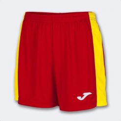 Szorty do biegania damskie Joma Maxi. Czerwone szorty damskie Joma, bez wzorów, sportowe. Za 104.50 zł.