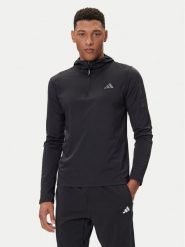Adidas Bluza techniczna Own The Run Winterized JN6378 Czarny Slim Fit. Czarne bluzy bez kaptura męskie Adidas, m, z syntetyku. Za 249.99 zł.