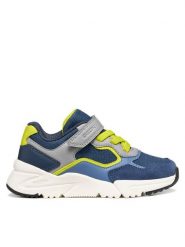 Geox Sneakersy J Loftus Boy J66MQA 0FU54 C4189 S Kolorowy. Buty sportowe chłopięce Geox, ze skóry, bez zapięcia. Za 269.99 zł.
