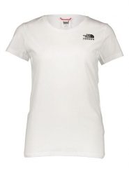The North Face Koszulka w kolorze białym rozmiar: XL. Białe bluzki damskie The North Face, xl, bez wzorów, z bawełny, bez kołnierzyka, bez ramiączek. Za 83.42 zł.