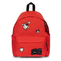 Plecak Eastpak Day Pak'r Mickey Patch. Czerwone plecaki damskie Eastpak, bez wzorów, z materiału. Za 328.00 zł.