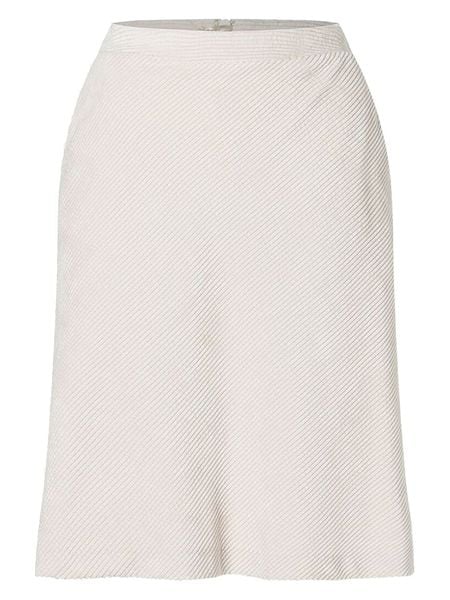 More & More Spódnica sztruksowa w kolorze kremowym rozmiar: 36. Brązowe spódniczki damskie MORE & MORE, bez wzorów, ze sztruksu, mini, proste. Za 95.92 zł.