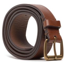 Pasek Męski Polo Ralph Lauren. Brązowe paski męskie Polo Ralph Lauren, bez wzorów. Za 269.99 zł.