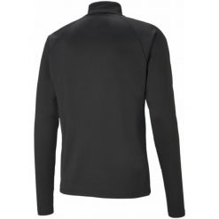 Męska koszulka piłkarska z zamkiem 1/4 teamLIGA PUMA Black White. Białe t-shirty sportowe męskie Puma, m, bez ramiączek, do piłki nożnej. W wyprzedaży za 149.00 zł.