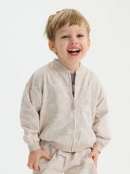 COOL CLUB Bluza w kolorze beżowym rozmiar: 74. Brązowe bluzy i bluzki niemowlęce COOL CLUB, bez wzorów, z bawełny, bez ramiączek, bez kaptura. Za 48.95 zł.