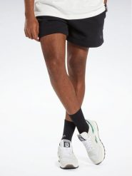 Reebok Szorty sportowe Classics Wardrobe Essentials Shorts HS7164 Czarny. Czarne szorty męskie Reebok, bez wzorów, z bawełny, sportowe. Za 119.99 zł.