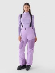 4F Spodnie narciarskie w kolorze fioletowym rozmiar: L. Różowe spodnie dresowe damskie 4f, l, bez wzorów. Za 479.76 zł.