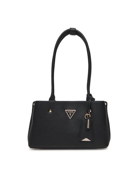 Guess Torebka Meridian II HWBG69 74090 Czarny. Czarne torebki klasyczne damskie Guess, z aplikacjami, ze skóry, bez dodatków. Za 389.99 zł.