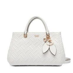 Torebka Guess. Białe torebki klasyczne damskie Guess, z aplikacjami, bez dodatków. Za 749.99 zł.