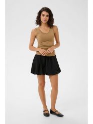 Kaffe Top w kolorze jasnobrązowym rozmiar: XL. Brązowe topy damskie Kaffe, xl, bez wzorów, bez kołnierzyka. Za 78.99 zł.