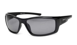 Okulary polaryzacyjne Arctica Nautica S-220. Czarne okulary przeciwsłoneczne męskie ARCTICA, z materiału. Za 170.00 zł.