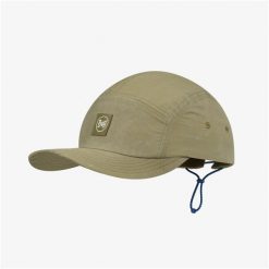 Czapka z daszkiem BUFF 5 PANEL EXPLORE CAP SLEN. Zielone czapki męskie Buff, bez wzorów, sportowe. Za 161.00 zł.