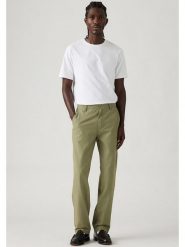 Levi's Spodnie chino w kolorze oliwkowym rozmiar: W34/L32. Brązowe spodnie materiałowe męskie Levi's, bez wzorów, z bawełny. Za 270.45 zł.