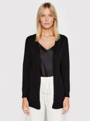 ONLY Kardigan Lesly 15174274 Czarny Regular Fit. Czarne kardigany damskie Only, xs, bez wzorów, z wiskozy. Za 139.99 zł.
