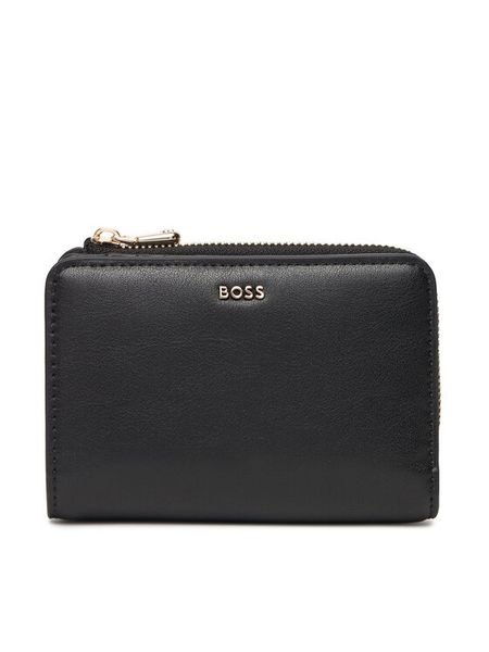 BOSS Portfel 50548235 Czarny. Czarne portfele damskie Boss, bez wzorów, ze skóry. Za 238.99 zł.
