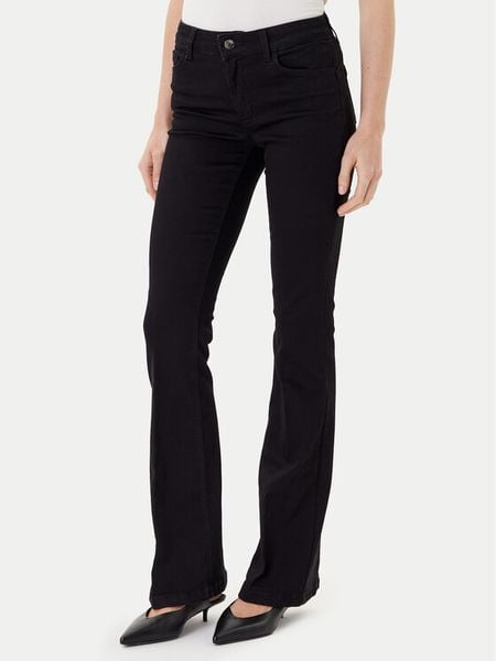 Liu Jo Jeansy UF5058 DS015 Czarny Regular Fit. Czarne jeansy damskie Liu Jo. Za 499.99 zł.