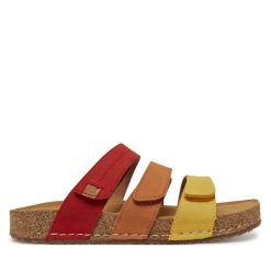 Klapki Josef Seibel. Klapki damskie Josef Seibel, bez wzorów, bez obcasa. Za 409.99 zł.
