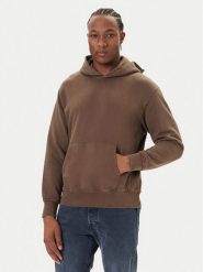 Levi's® Bluza Authentic A8435-0033 Brązowy Relaxed Fit. Brązowe bluzy bez kaptura męskie m, z bawełny. Za 339.99 zł.