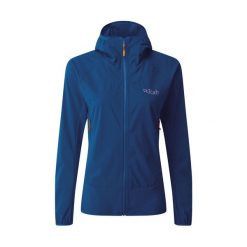 Kurtka softshell damska Rab Borealis. Szare kurtki damskie RAB, l, bez wzorów, z softshellu, bez kaptura. Za 469.99 zł.