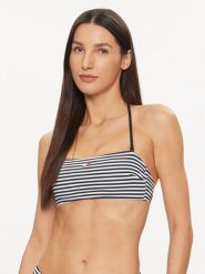 Tommy Hilfiger Góra od bikini UW0UW05091 Granatowy. Niebieskie bikini damskie Tommy Hilfiger, bez wzorów. Za 139.99 zł.