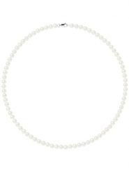 Pearline Naszyjnik perłowy w kolorze białym - dł. 42 cm rozmiar: onesize. Białe naszyjniki damskie Pearline, srebrne. Za 260.99 zł.