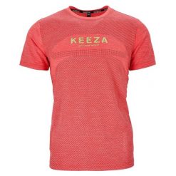 Koszulka do biegania męska KEEZA Bolt. Czerwone t-shirty sportowe męskie KEEZA, m, bez ramiączek, do biegania. Za 50.00 zł.