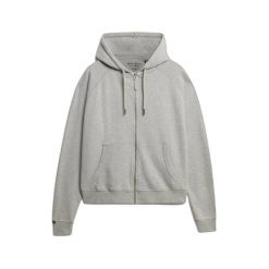 Damska bluza z kapturem zapinana na zamek Superdry Studios Relaxed. Szare bluzy z kapturem damskie Superdry. Za 348.85 zł.
