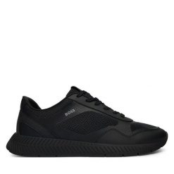 Lordsy BOSS. Czarne mokasyny męskie Boss. Za 679.99 zł.