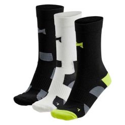 Skarpety kolarskie Xtreme Crew, 3 par, Multi Czarne. Czarne skarpetki damskie XTREME SOCKSWEAR, bez wzorów. Za 133.99 zł.