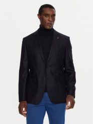 Boss Marynarka H-Janson 50528023 Granatowy Regular Fit. Niebieskie marynarki męskie Boss, bez wzorów, z wełny. Za 1,389.00 zł.