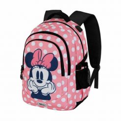 Plecak szkolny Minnie Mouse Karactermania 32 L. Czerwone plecaki damskie Disney, bez wzorów. Za 232.95 zł.