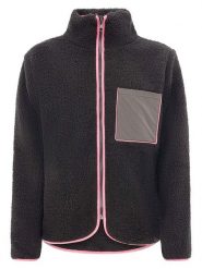 Zwillingsherz Kurtka polarowa "Classic" w kolorze czarnym rozmiar: XL. Czarne kurtki damskie Zwillingsherz, xl, bez wzorów, z polaru, bez kaptura. Za 148.96 zł.
