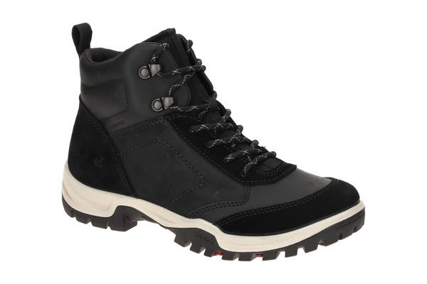 Buty trekkingowe za kostkę damskie Ecco Xpedition III. Czarne obuwie trekkingowe damskie ECCO. Za 720.60 zł.