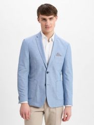 Finshley & Harding kurtka casualowa - Maarten Mężczyźni Modern Fit niebieski, 56. Niebieskie kurtki męskie Finshley & Harding, m, bez wzorów, eleganckie, bez kaptura. Za 549.95 zł.